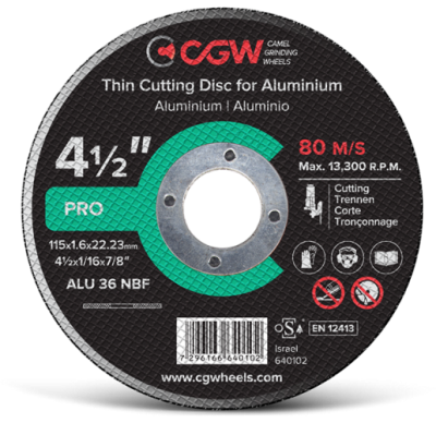 aluminum cutting wheel for grinder