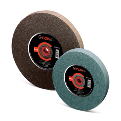 MECRAAF® 8 Inch Bench Grinding Wheel, Green Silicon